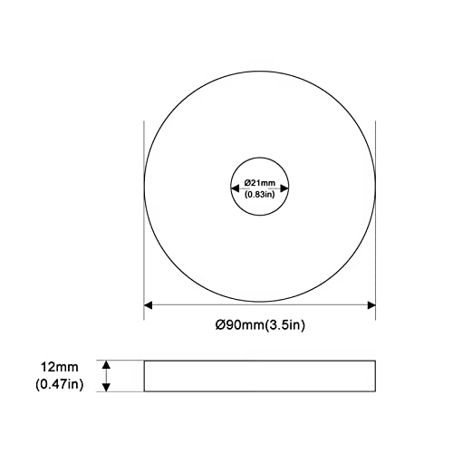 Offo Extra Large Shower Arm Flange Brushed Nickel 3.5 Inches In Outer Diameter Replacement Shower Head Arm Escutcheon Plate Suitable For Most Brands Shower Head Arms #TOP1