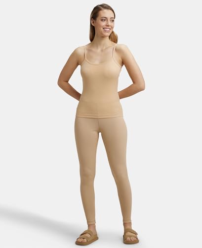 Image of Jockey 2501 Women Extra Warmth Super Combed Cotton Rich Thermal Camisole with StayWarm Technology
