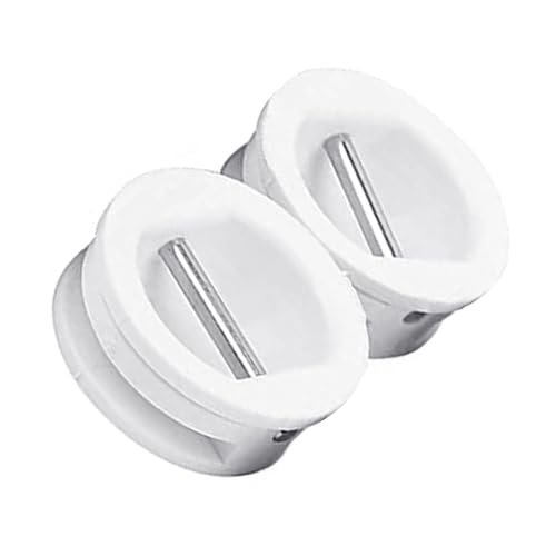 Phantasmia サーフィンリーシュプラグ 2個セット ステンレススチールロッド付き ? ウォータースポーツ用交換パーツ 摩耗に強いPVC素材で耐久性向上