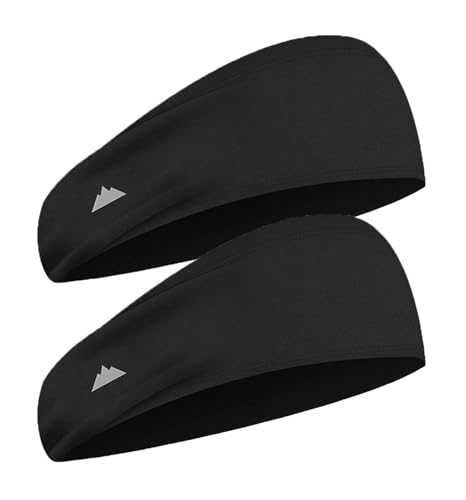 Tough Headware Sport Stirnband Damen Herren - Laufstirnband - Breites Headband für Sport Laufen Wandern - Schweißband für Männer und Frauen - Jogging Lauf Band versch. Farben Tough Headware Sport Stirnband Damen Herren - Laufstirnband - Breites Headband für Sport Laufen Wandern - Schweißband für Männer und Frauen - Jogging Lauf Band versch. Farben