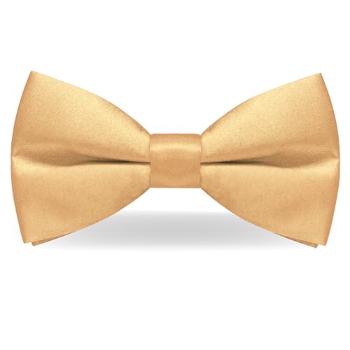 Image of JEMYGINS Mens Pre-tied Bow Tie for Wedding Party Adjustable Bowties