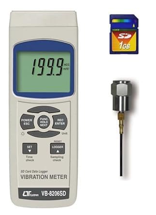 Portable Real Time Datalogger Type Vibration Meter for Industrial Machinery Vibrates | Model: VB-8206SD-image-27