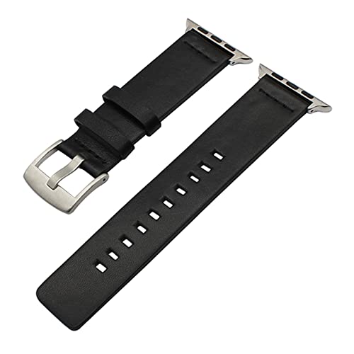 Bracelet de montre italien en cuir pour iWatch séries 5 4 3 2 1 en 40mm 44mm