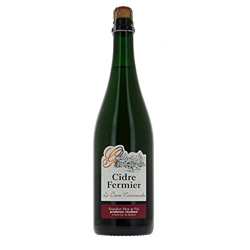 La Cave Normande - Cidre demi-sec fermier Guesdon 75cl 4.5% - Made in Calvados Cover