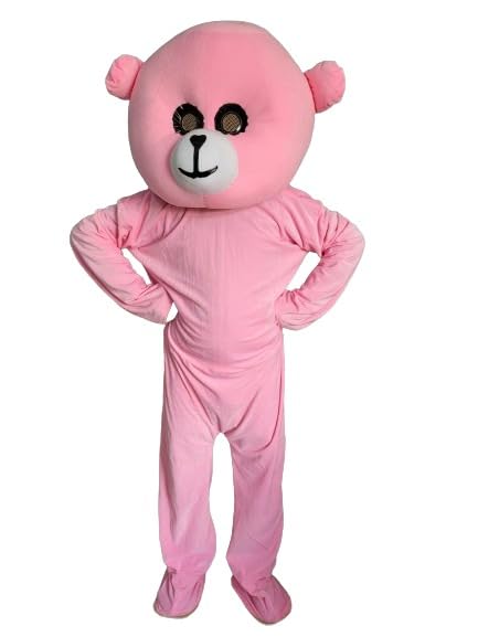 Costume King Teddy Bear Mascot For Prank Dress Costume Events Theme And Birthday Party & Wedding Party (Pink) - Metal (B0CTQR1FF1) Amazon Price History, Amazon Price Tracker