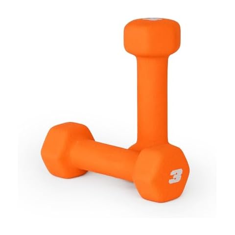 CAP Neoprene Dumbbell Weights, 3 lb Pair Cover