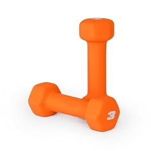 CAP Barbell Black Neoprene Coated Dumbbell Weights | Pair