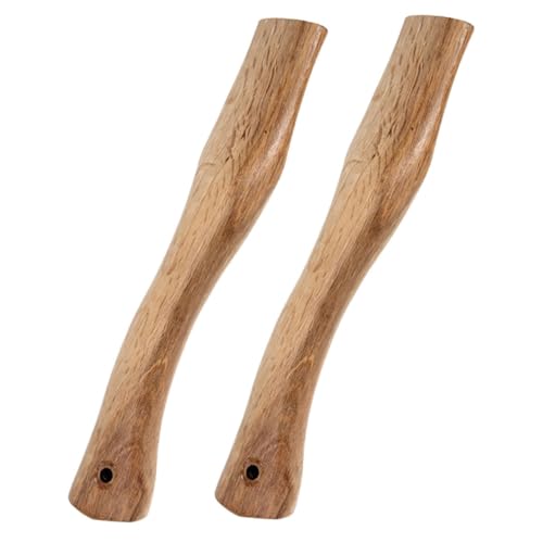 YARNOW 2-Piece Axe Handle Set Wooden Handles for Axe Easy Install for Replacement Repair