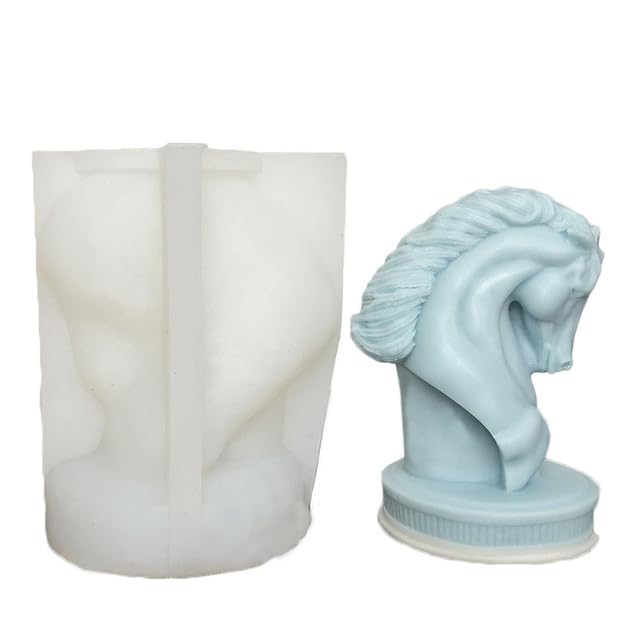 シリコン型　チョコレート型　キャンドル型　馬 シリコン型 チョコレート型 キャンドル型 馬