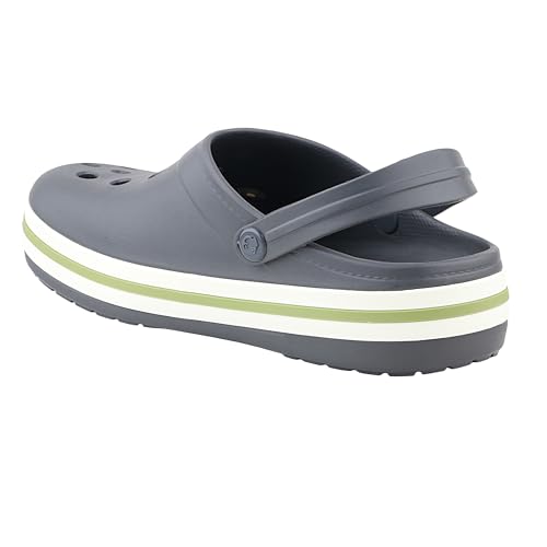 Image of URJO SKR BAYBAND Men's Clogs /Sandals With Adjustable Back Strap Made with Levirex for Extra Comfort and 40% Less Pressure Anti Skid Comfortable Waterproof Daily Mules Clog /Sandal for Men (URJO by Neoz)
