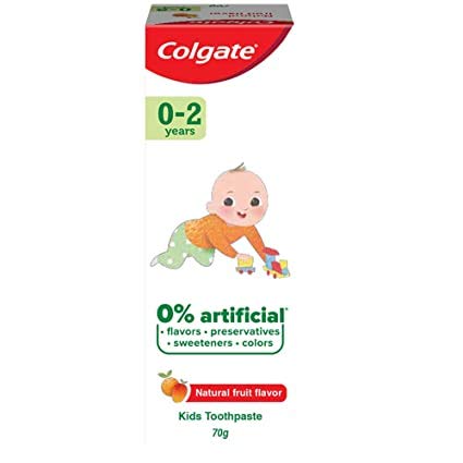 Colgate Toothpaste for Kids (0-2 years), Natural Fruit Flavour, 70g (B08D3V1TWY) Amazon Price History, Amazon Price Tracker