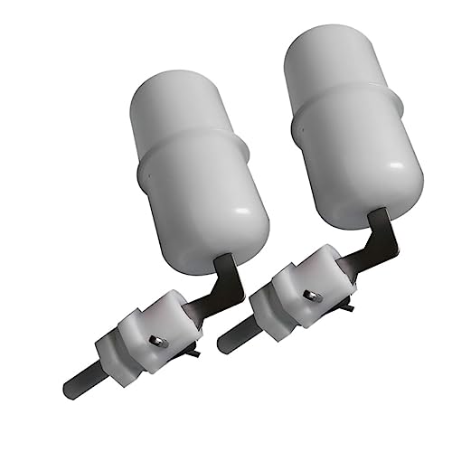 CIYODO 2pcs Float Valve Water Dispenser Accessories Top-mounted Ball Valve Water Purifiers Tank Water Ball Valve Shut Pool Valve Waterer Ball for Water Purifier White