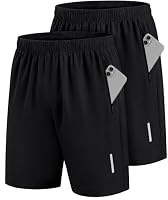 UUMIAER – UUMIAER Sporthose Herren Kurz Schnell Trocknend mit Reisvers
