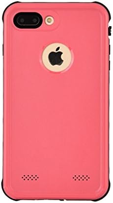iPhone 7 PLUS Waterproof Case, REPPO Dust Proof, Snow Proof, Shock Proof Carrying Slim Case for iPhone 7 PLUS for Swimming, Boating, Fishing, Skiing (5.5 PINK)