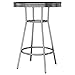 Winsome Wood Summit Dining, Black, Pub Table
