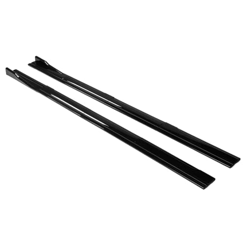 Faldas laterales para Lexus IS250 2006-2013 en negro mate, juego de 2 splitters extensiones 4