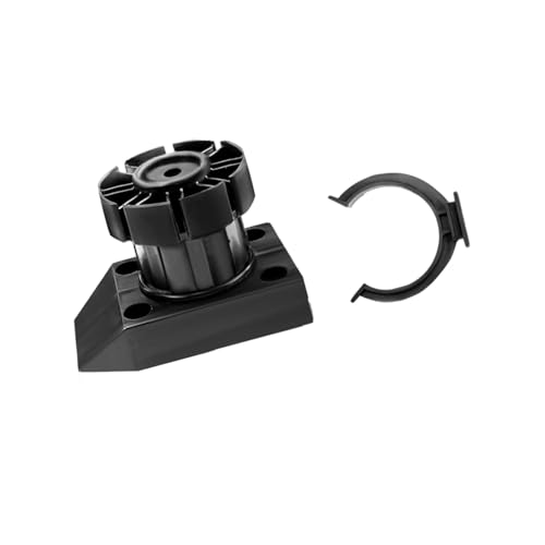 Generic 4PCS 調整可能キャビネット脚 ? 滑り止めベースで高さ調節可能な頑丈なキッチン棚用パーツ (C6cm)