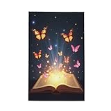 Excellence des matériaux : nos torchons de cuisine sont fabriqués à partir de tissu à haute absorption, offrant une performance de séchage rapide sans laisser de peluches ou de traces. Ces torchons de cuisine Bright Book Print No.11 combinent une absorption exceptionnelle avec une sensation douce et confortable, améliorant votre expérience de nettoyage pour rendre les tâches de cuisine plus faciles et agréables. Ces serviettes sont non pelucheuses et anti-boulochage, ce qui en fait un ajout raffiné à tout décor de cuisine