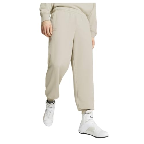 PUMA Mens Pl Essentials Pants Casual - Beige3