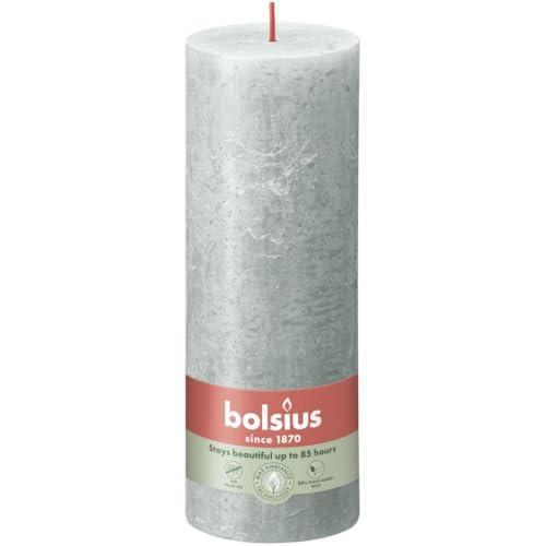 Bolsius Stub Candle Jade Green - Ø68 mm - Altura 19 cm - verde - 85 horas de ardor