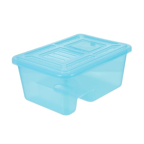 DINHEAROM Caja De Alimentación Plataforma Terrario Acuático para Accesorio para Cuidado De Tu