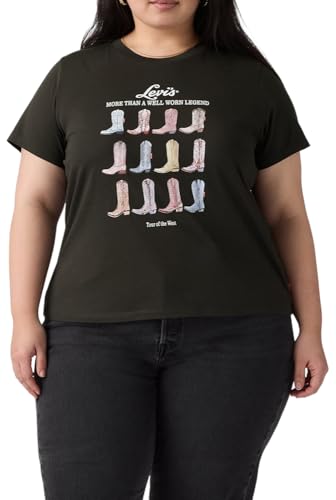 Image of Levi's Women's Perfect Crewneck Tee Shirt (Also Available in Plus)