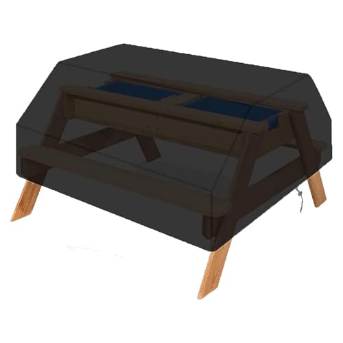 Mesa de agua para niños, cubierta impermeable para espejo de agua, cubierta protectora, mesas de juego de arena y agua, exterior, tela, persianas, mesa para niños, niñas, actividades de verano