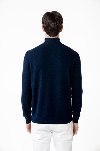 Mongolian Cashmere Turtleneck Sweater for Men - 100% Pure Cashmere, Warm Winter Sweater3
