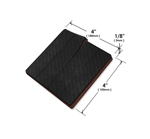 Image of Slipstick GorillaPads Non Slip Furniture Pads /Gripper Feet Floor Protectors (Set of 8) Premium 4 Inch Pre-Scored Self Stick Rubber Stoppers for Furniture Legs