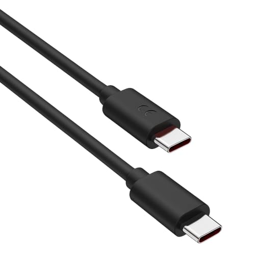 Image of Motorola Original 68W Super-Fast Charging USB-C to C Cable | TurboPower | Compatible with Moto G60, G40 Fusion, G71, G82, G100, Edge Series & One Fusion+