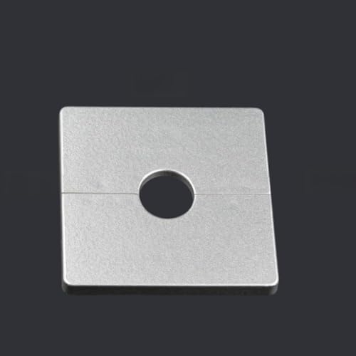 Wodsty Quadratische Wandlochabdeckung für Drähte, Rohre und Wasserhähne | 22 mm Innendurchmesser | ABS-IC | Smless Backing Design zum Verstecken...