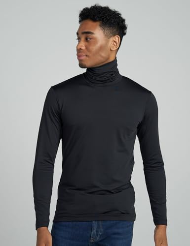 LAPASA Mens Thermal Turtleneck Underwear Top Fleece Long Sleeve Shirt Base Layer Undershirt Lightweight Midweight M122/M1244