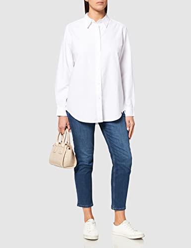 Superdry Cotton Linen Boyfriend Shirt Camicia