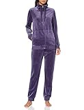 Herbst/Winter 2020 Triumph Damen Sets LS VELOUR 02 Pyjamaset, SLATE, 40