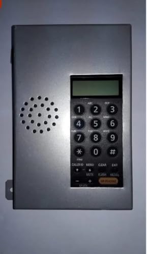 Image of MASCOM Lift Phone with Speaker in Metal Frame Easy-to-Use Keypad Enhanced Sound Quality Wall Mountable (Pack of 3)