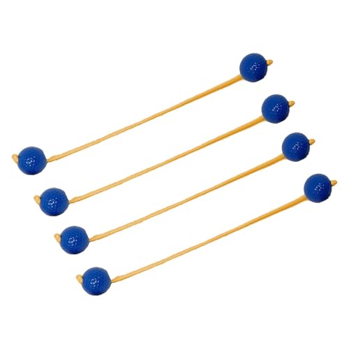 rockible Ladder Balls 42mm Replacement Throwing Games Golf Game Lawn Indoor or Outdoor Activities Ladder Toss Game Golf Tossing Ball, 4pcs Blue