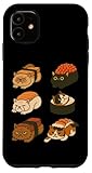 Katzen Katze Sushi Retro Kawaii Shop