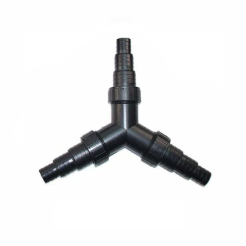 Finest-Filters Pond Pump Y Water Distributor Valve Connector Pond Hose Adjustable Splitter Stopcock Regulation Ball Valve For Pond Pumps and Watercourses (25mm / 32mm / 38mm No Valves)