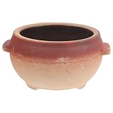 SUPVOX Cazuela de Barro para Cocina Casera 700 Ml, Resistente a Altas Temperaturas, para Fideos de Arroz y Sopas, Utensilio de Cocina sin Tapa Adecuado para Hogar y Restaurante