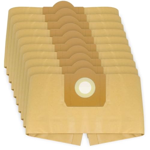 SPARES2GO Dust Bags compatible with Karcher NT27/1 NT30/1 NT48/1 NT65/2 NT72/2 AB27 K2001 K 3011 Vacuum Cleaner (Pack of 10 + Fresheners)