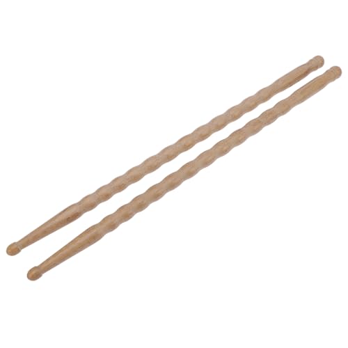 YARNOW Baquetas de Bambú para Niños y Niñas, 2 Unidades, Instrumentos Musicales, Mallets para Batería, Ecológicas y No Tóxicas miniatura 1