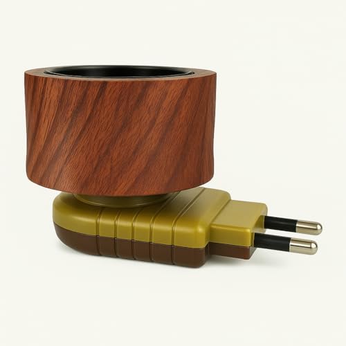 Image of AL- FALAH Kapoor Dani Electrical | Aroma Burner Electric | Wooden Kapoor Dani | Camphor Burner | Aroma Diffuser | Camphor Diffuser Electric | Wooden Electric Incense Burner