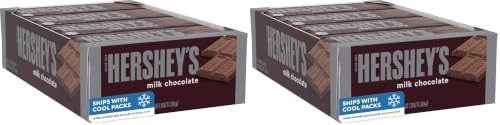 Image of HERSHEY'S Milk Chocolate Candy Bars, 1.55 oz (Pack of 72)