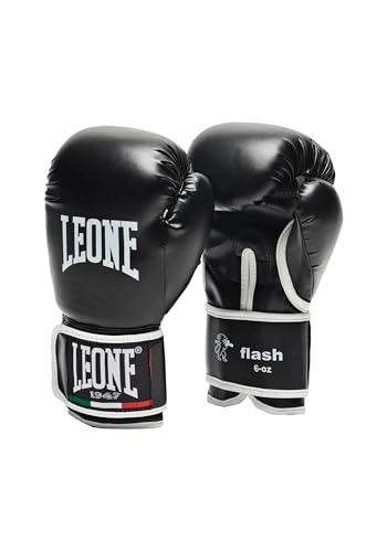LEONE 1947 GUANTI BOXE FLASH JUNIOR nero/6OZ - GN083J