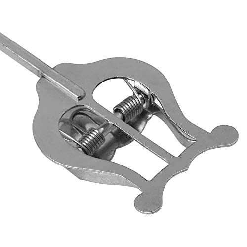 image for TUOREN 3/4 Vertical Keys Euphonium Marching Clamp-On Silver Metal Plat