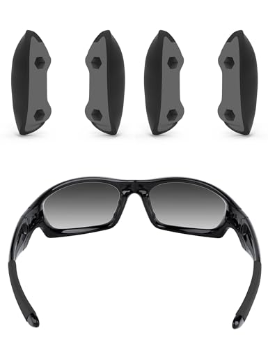 Image of ToughAsNails Replacement Nose Pads Pieces for Oakley Straight Jacket 2007 Sunglasses - Low Bridge Fit