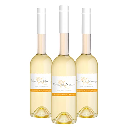 Moscatel Naranja - Pack 3 botellas de 50cl - Vino de licor dulce aromatizado