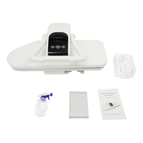 Plancha a vapor 26" para ropa, 1600W con pantalla táctil miniatura 7