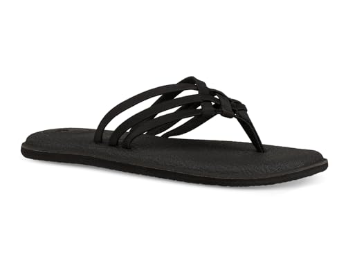 Sanuk Women's Yoga Salty | Flip Flops for Women | Yoga Sandals For Women | Memory Foam Footbed2