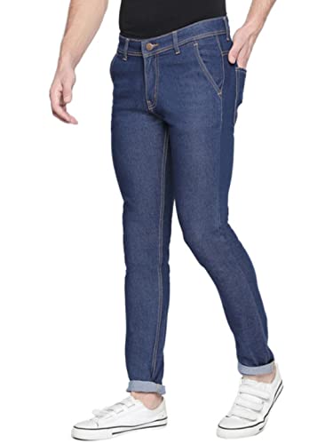Image of HIGH Star Men Blue Slim-Fit Stretchable Jeans